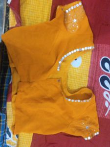 Elegant Yellow Embroidered Saree