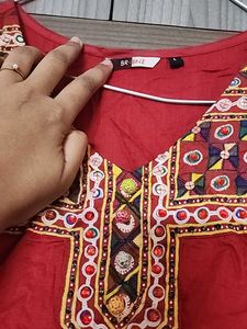 A Line Cold Shoulder Top