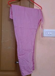 light Pink Sleeveless coordset( top and pant)