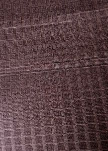 Set of 4 Dark Brown Textured Placemats