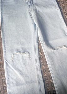 Light Wash Distressed Jeans
