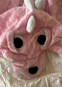 Pink Dinosaur Soft Onesie💗