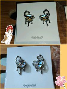 Set of 3 beautiful earrings! 🦄🌸🪽