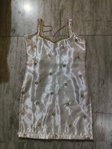 Elegant Satin Kurta Set