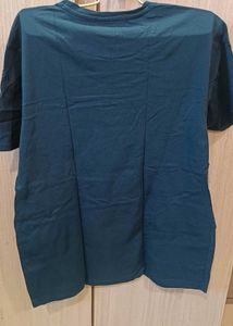 Mens Blue Teal Color Tshirt Ducati Brand