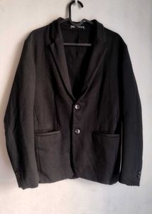 Zara Classic Black Blazer (Comfort Wear)