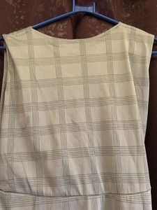 Midi Checkered Dress