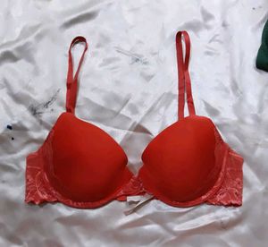 Red Bra with