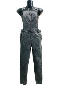 Premium Charcoal Denim Dungree Fits For S &amp; M