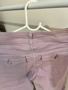 Lavender Flare Jeans