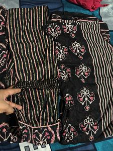 Pure Cotton Stylish Printed Kurta Set with Dupatta