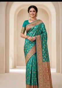 beautiful banarasi saree