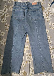 Light Wash Wide Leg Jeans