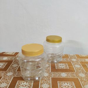 Medium Size Jars With Lids