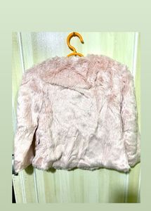 Pink Faux Fur Jacket
