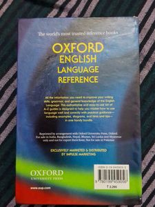 Oxford English Language Reference Books