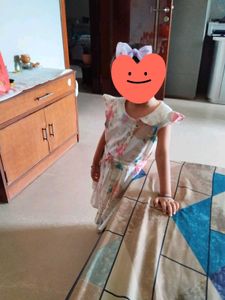 1) Mother-Daughter twin combo dress