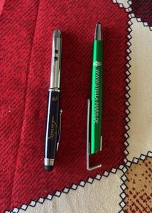 2 Pens with Stylus &amp; Laser Pointer