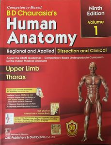 BD Chaurasia's Human Anatomy Vol 1