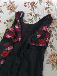 Floral Print kids Jumpsuit