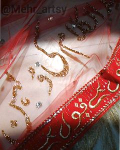 Customised Nikah Duppata