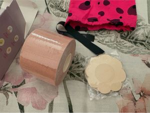 Pink Polka Breast Lift Tape