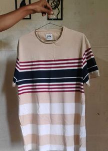 Striped Crew Neck T-Shirt