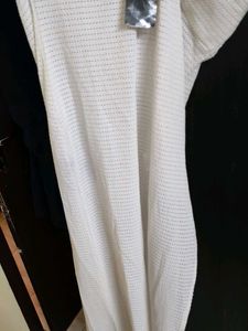 White Tube Top dress