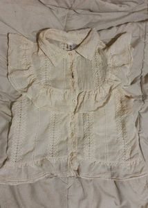 summer ruffle formal/semi-formal top