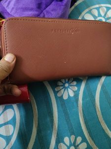 Classic Brown Zip Around Wallet