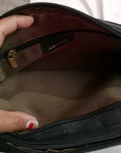JJB BENSON Black Toiletry bag/cash bag