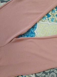 Stylish Pink Wide-Leg Pants