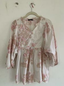 floral tunic