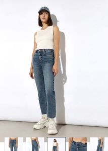 Trendy Blue Wash Denim Jeans