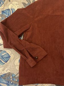 Corduroy Button-Down Jacket