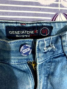 Light Wash Straight Leg Jeans