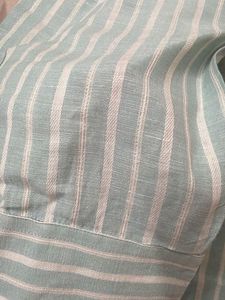 Striped Long Sleeve Button-Up Shirt