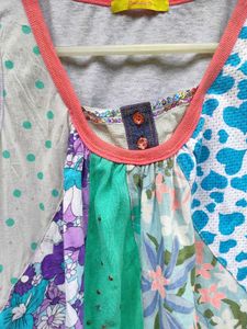 Boho Patchwork Tank Top