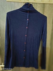 High Neck Stretchable Top