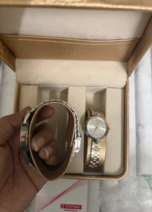 Titan Couple Watch Set