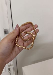 Chic Square Gold Earrings
