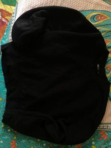 Zara Black Crew Neck Sweatshirt