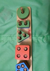 Wooden Shape Sorter Toy