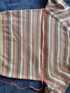 Striped Turtleneck Sweater