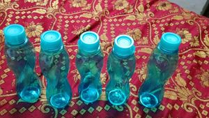 Set of 5 Milton Water Bottles 1000 ml