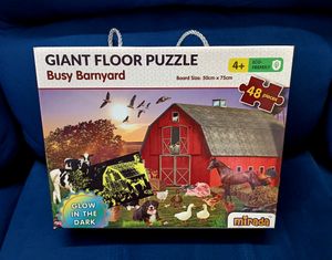 Kids Gaint Floor Puzzle Glow In the Dark
