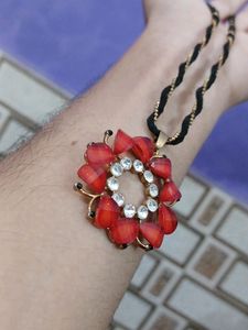 Flower Crystal Pendent