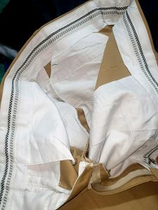 Classic Beige Chinos 32 s with full lenth margin
