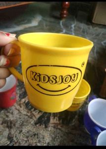 Set of Colorful Mugs