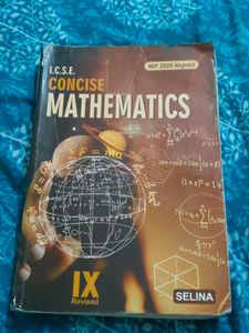 ICSE Concise Mathematics Class 9